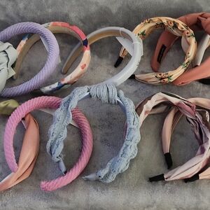 12-Piece Assorted Headband Set in a Variety of Spring Colors Patterns w/Case